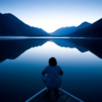 Woman gazing